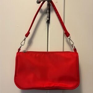 Red Shoulder Bag - Women's Fashion Handbag